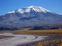 Incahuasi - 6621 meters high, Andes of Argentina