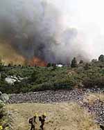 Yarnell Hill Fire 2013 in Arizona