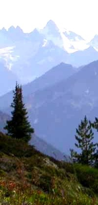 Cascades from  Maple Pass