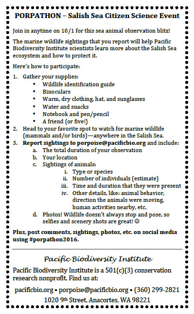 Porpathon Participation Guide